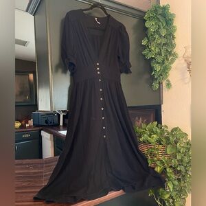 Free People Love of my life Midi dress size Small